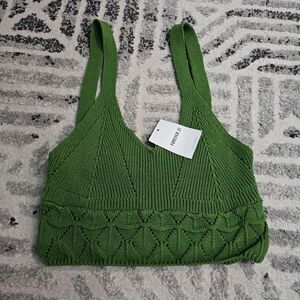 New*Green Knit Top